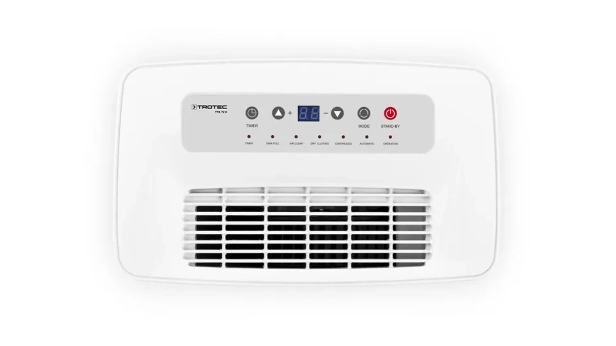 Panou de control Trotec TTK72E cu afișaj digital pentru setarea umidității